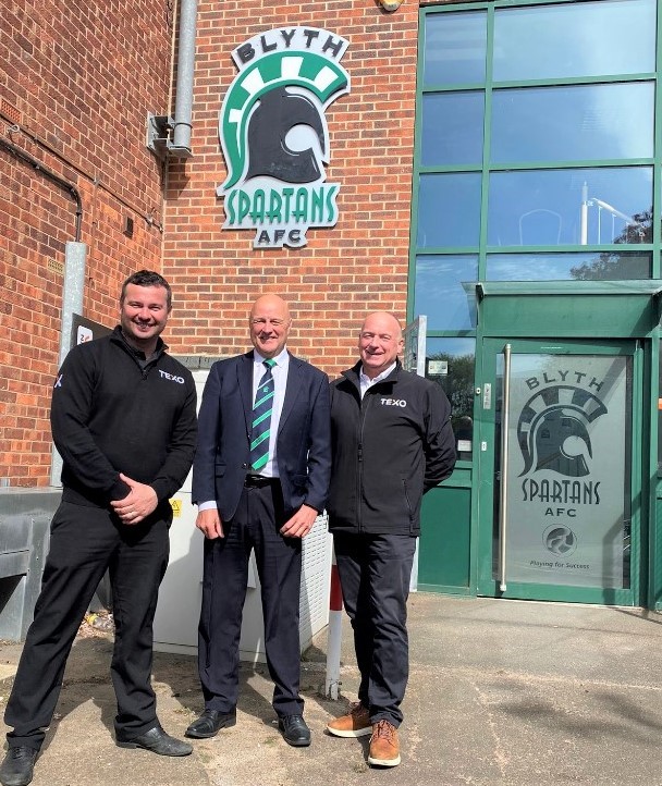 TEXO SIGNS 3-YEAR MAIN SPONSOR DEAL WITH BLYTH SPARTANS